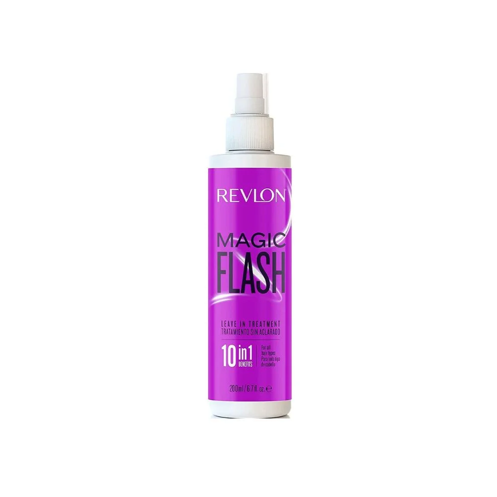 ريفلون ماجيك فلاش 10 في 1 – علاج الشعر المتعدد الفوائد بدون شطف 200 مل - Revlon Magic Flash 10 In 1 Leave In Treatment