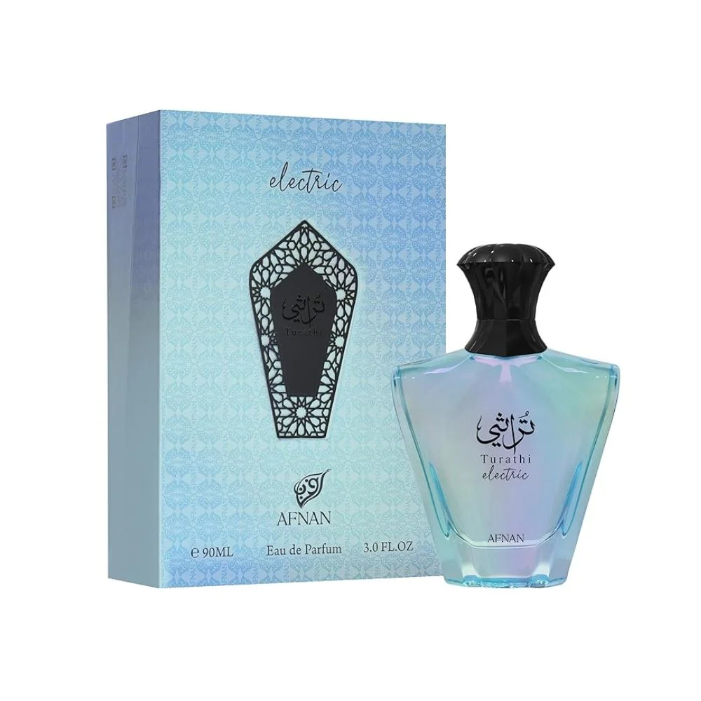 أفنان تراثي إلكتريك أو دو بارفيوم للجنسين 90 مل - Afnan Unisex Turathi Electric Eau de Parfum - الصورة 2