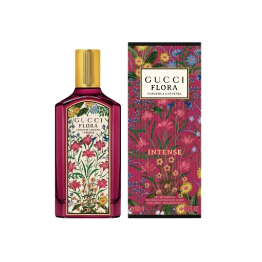 ⁦عطر غوتشي فلورا غوردجيس غاردينيا انتنس أو دو برفيوم 100 مل - Gucci Flora Gorgeous Gardenia Intense Eau de Parfum⁩ - الصورة ⁦2⁩