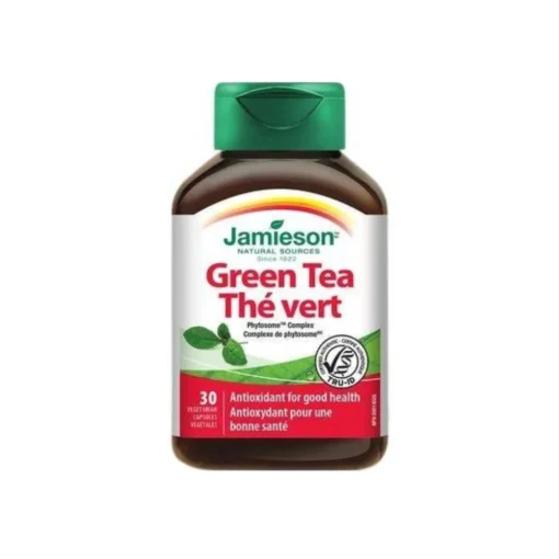 كبسولات الشاي الأخضر Jamieson Green Tea Phytosome لحرق الدهون والسيطرة على الشهية