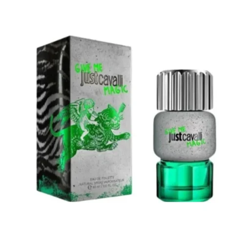 ⁦روبرتو كافالي جاست كافالي جف مي ماجيك أو دو تواليت للرجال 100 مل - Roberto Cavalli Just Cavalli Give Me Magic Eau De Toilette⁩ - الصورة ⁦2⁩