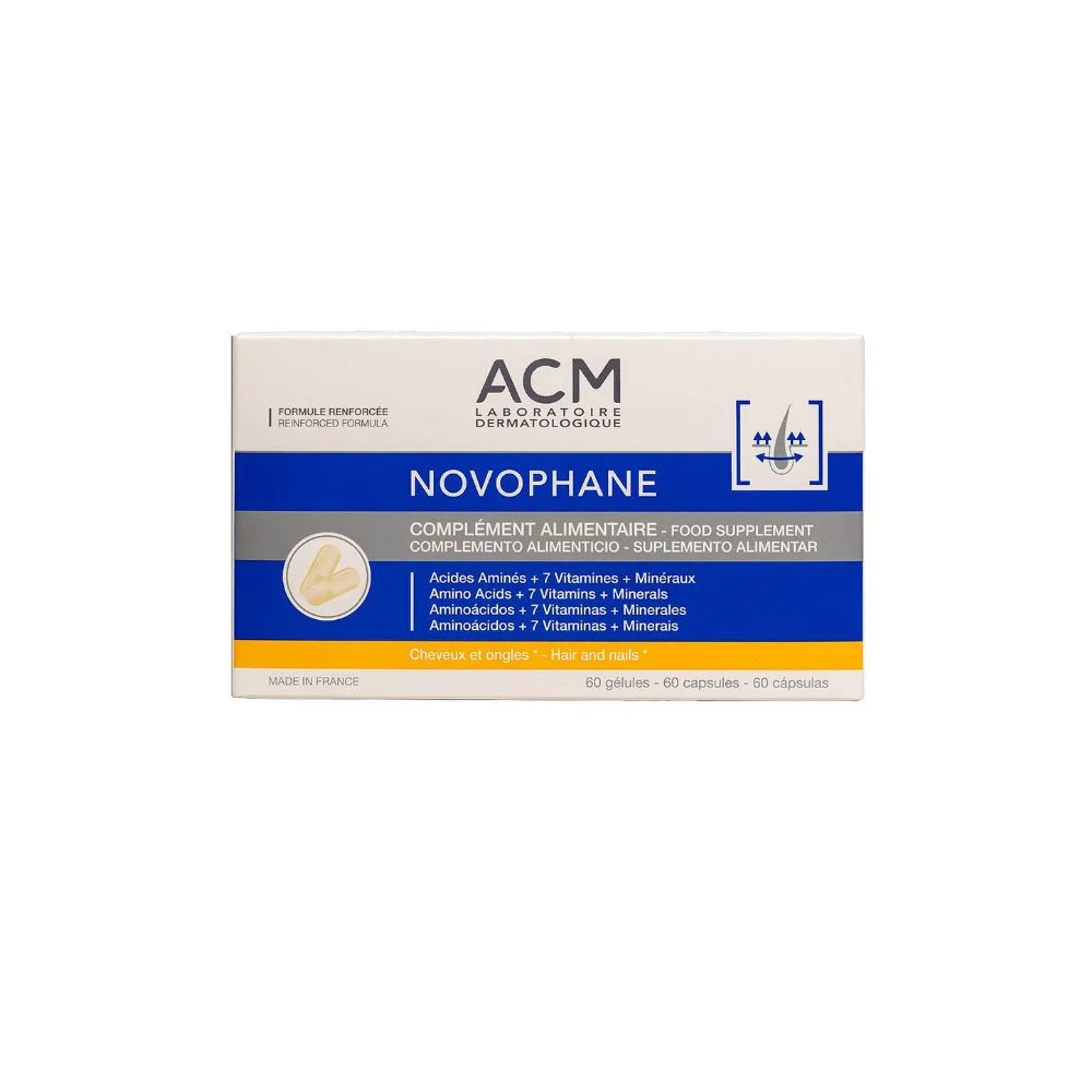 Novophane مكمل لتقوية الشعر والأظافر من ACM