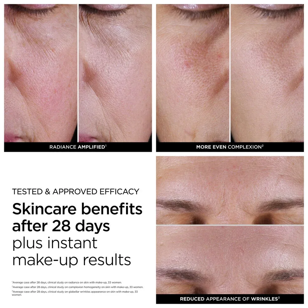 Clarins Double Serum Foundation فاونديشن بلمسة مضيئة وعناية 30 مل - الصورة 4