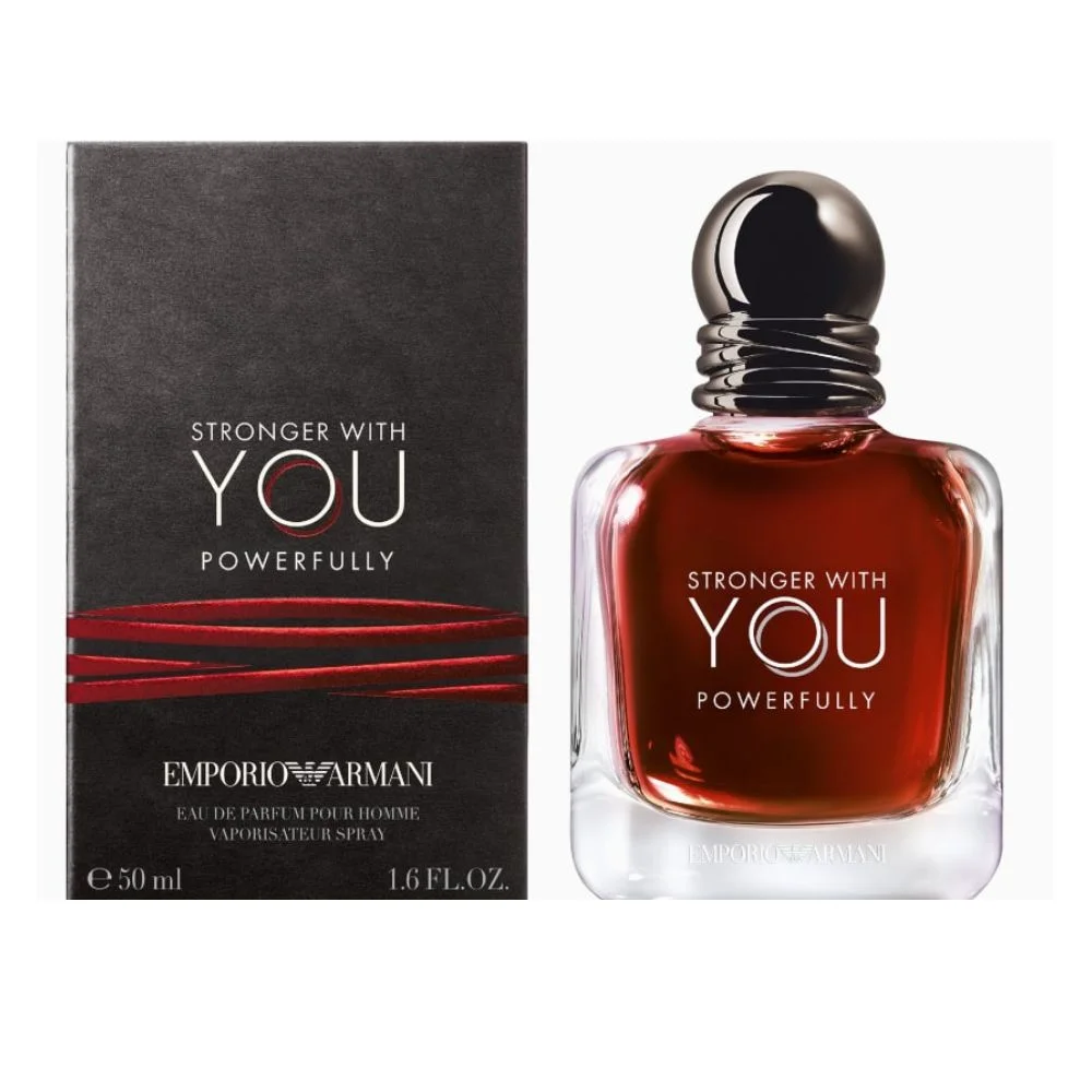 Emporio Armani Stronger With You Powerfully عطر رجالي جذاب وثابت 100 مل - الصورة 2