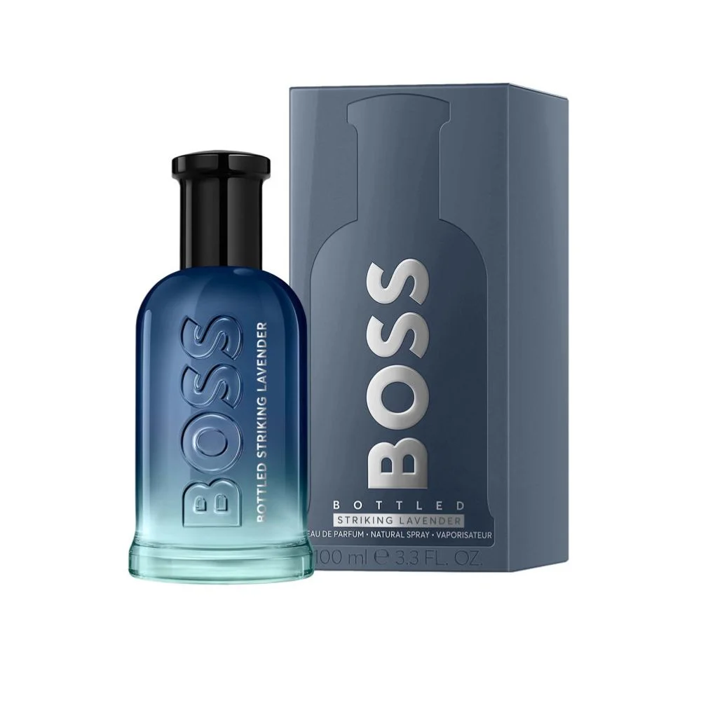 Hugo Boss Bottled Striking Lavender Eau de Parfum عطر رجالي منعش وخشبي 100 مل - الصورة 2