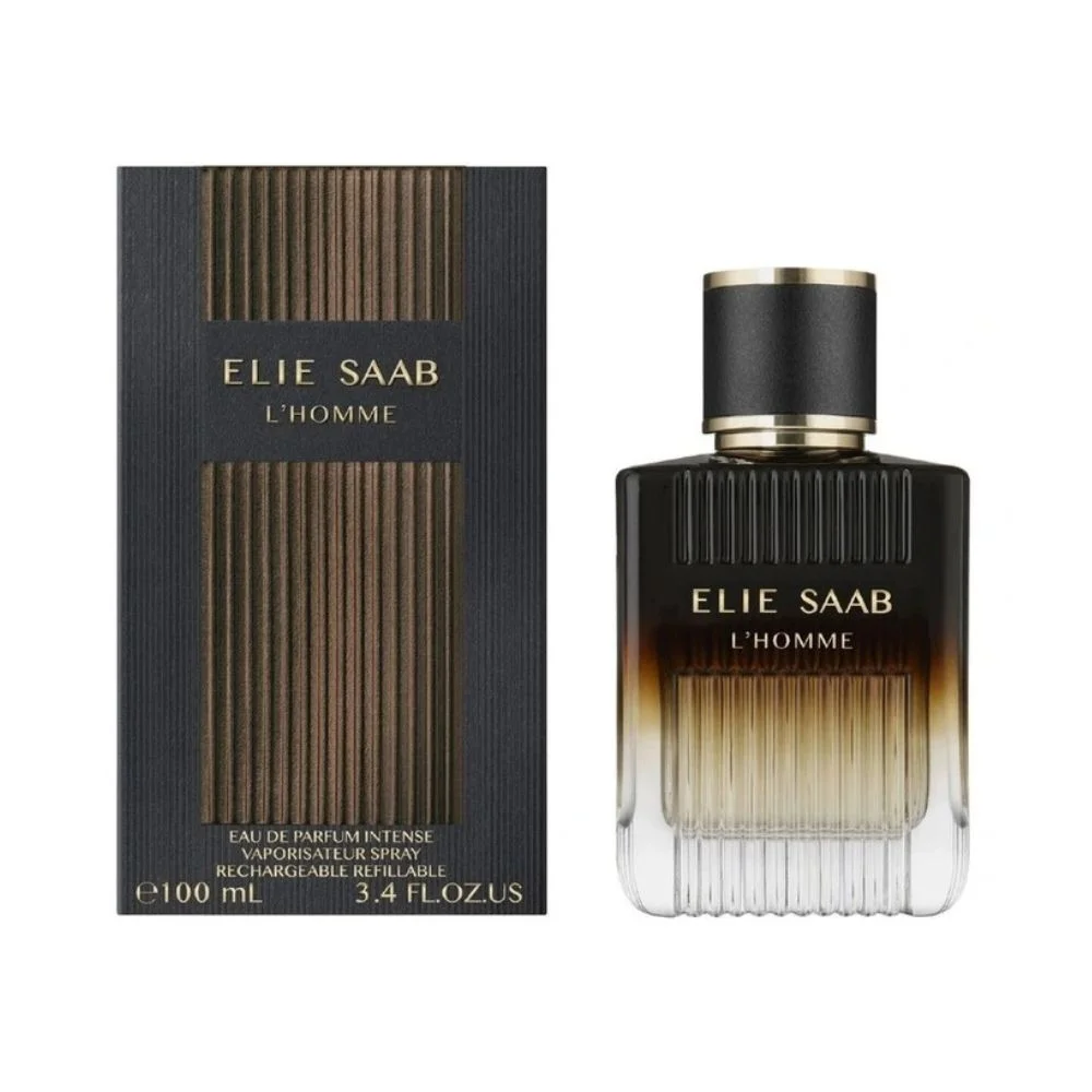عطر Elie Saab L'Homme Intense Eau de Parfum للرجال 100 مل - الصورة 2