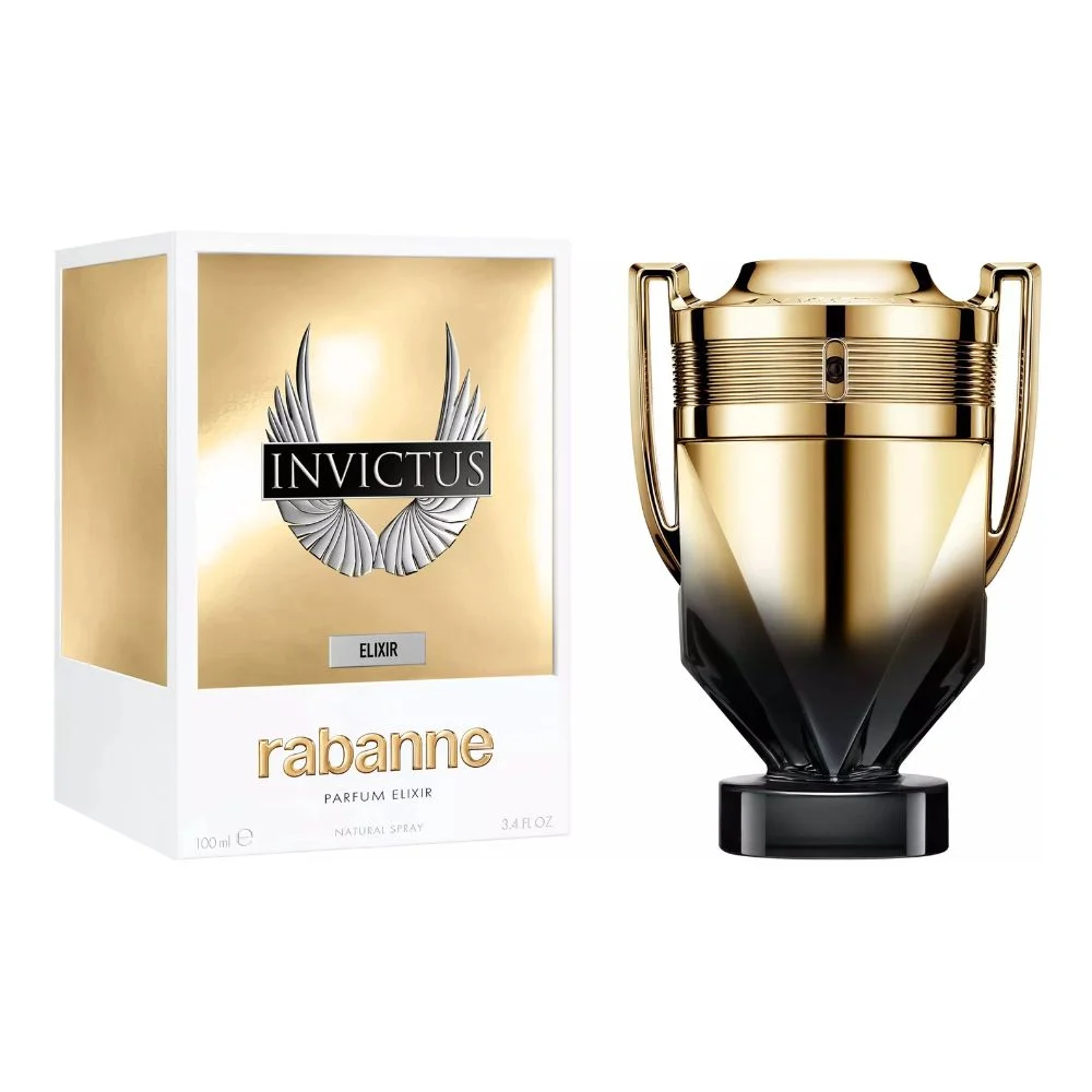 عطر Rabanne Invictus Parfum Elixir رجالي قوي 100 مل - الصورة 2