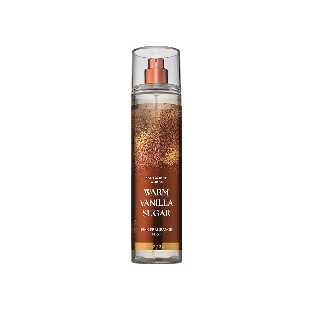 بخاخ عطر الجسم Warm Vanilla Sugar من Bath & Body Works للنساء 236 مل