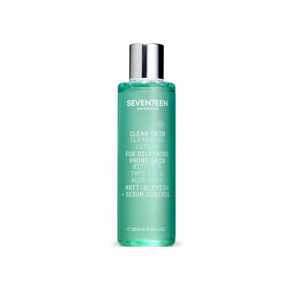 Seventeen Clear Skin Cleansing Lotion تونر للبشرة الدهنية والمعرضة للحبوب 200 مل