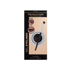Revolution Gel Eyeliner Pot with Brush جل آيلاينر
