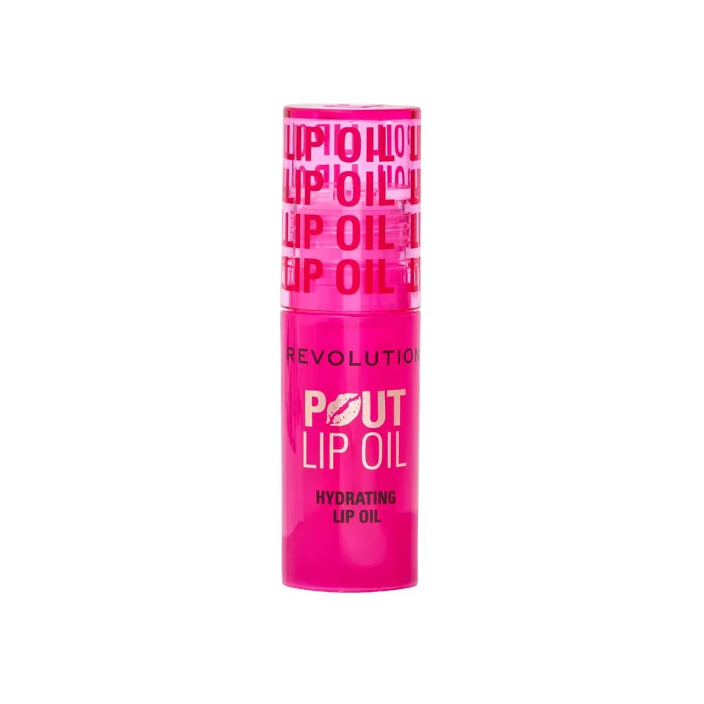 زيت الشفاه Revolution Lip Oil Pout Lip Raspberry Pink