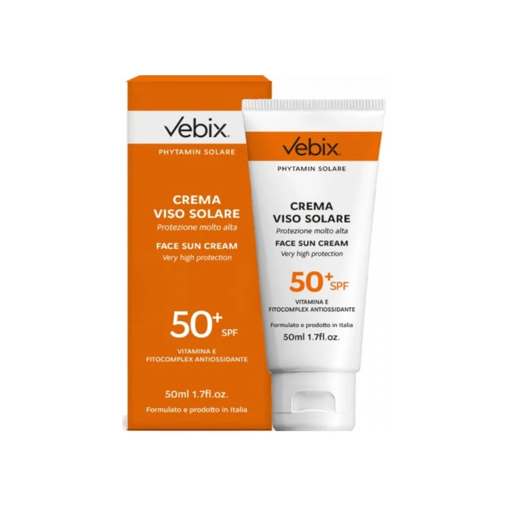 Vebix Face Sun Cream SPF 50 واقي شمس للوجه 50 مل