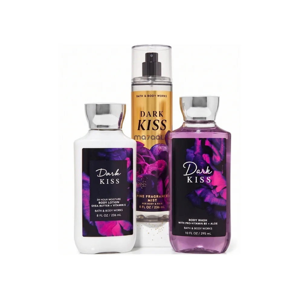 مجموعة Bath & Body Works Dark Kiss Gift Set