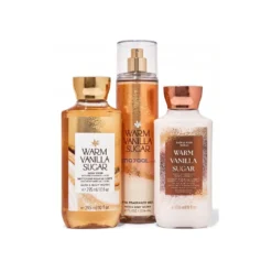 مجموعة Bath & Body Works Warm Vanilla Sugar Gift Set