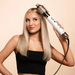 ⁦فرشاة تصفيف الشعر CHI Lava Air Glam Multi Styler White⁩ - الصورة ⁦5⁩
