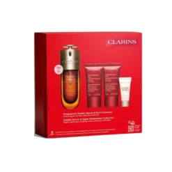 ⁦مجموعة Clarins Double Serum & Super Restorative Collection⁩ - الصورة ⁦2⁩