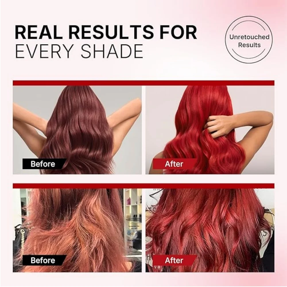قناع Karseell Color Depositing Red Hair Mask للشعر الأحمر 500 مل - الصورة 4