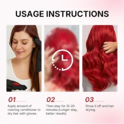 قناع Karseell Color Depositing Red Hair Mask للشعر الأحمر 500 مل - الصورة 5